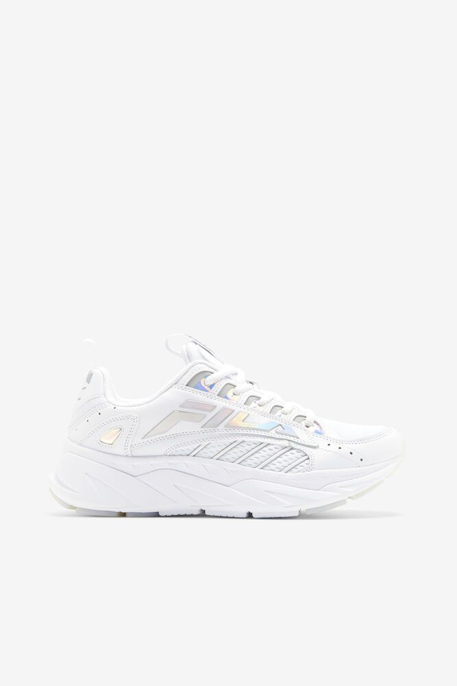 Fila Surefire Iridescent Trainers White - Womens - 61078CLOR